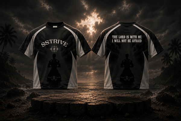 SSTRIVE “Fearless” Faith Jersey – Black/Grey Edition